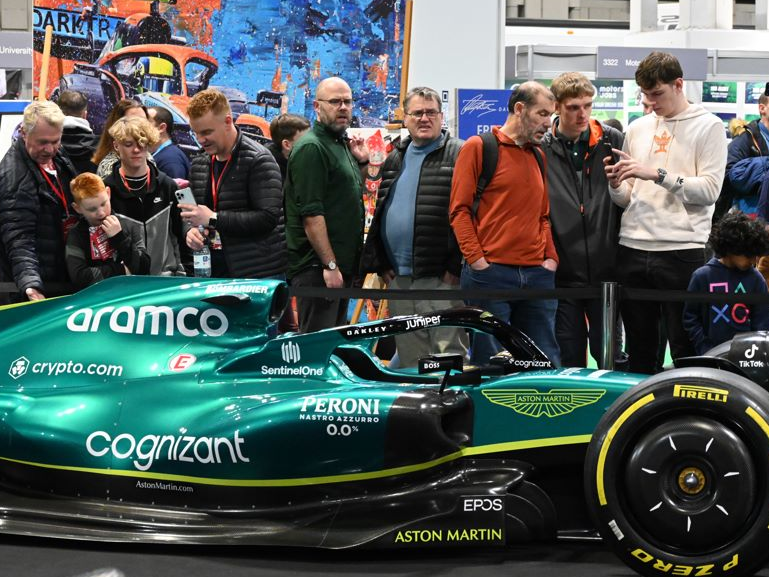 2025年英国伯明翰国际赛车展览会：庆祝 F1 成立75周年！