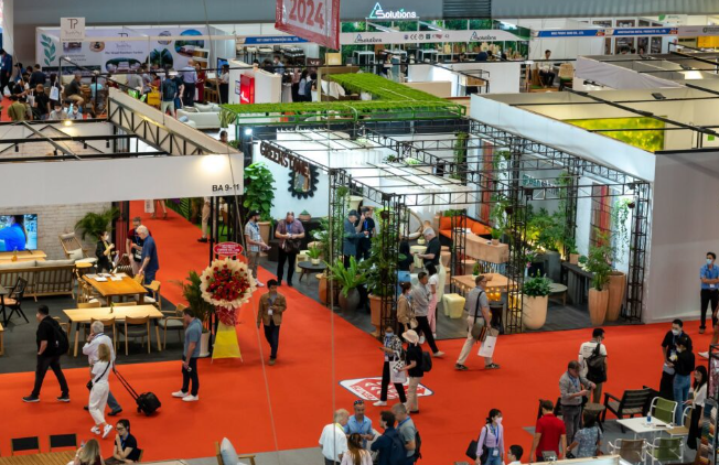 2025年越南胡志明市国际家具及家具配件展览会：将有3,000个展位展示各种室内外家具和家居装饰产品